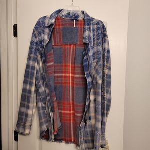 Free People Deconstructed Shirt Jacket